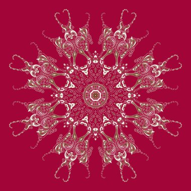 süslü vektör dragon desenleri