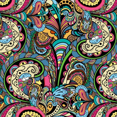 vektör vintage çiçek desenli