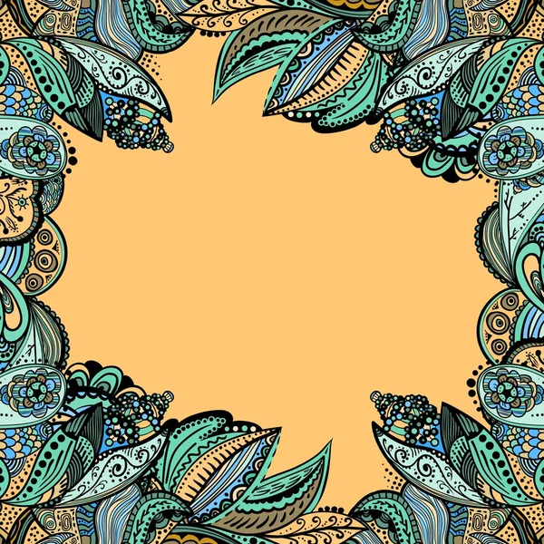 Vector patrón floral vintage — Vector de stock