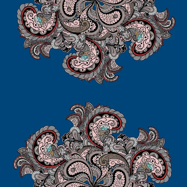 Vector padrão floral vintage — Vetor de Stock