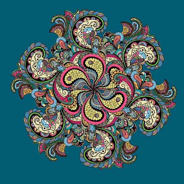 Векторный винтажный цветочный узор — стоковый вектор