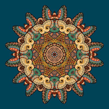 Deniz nüfusu ile vektör desen