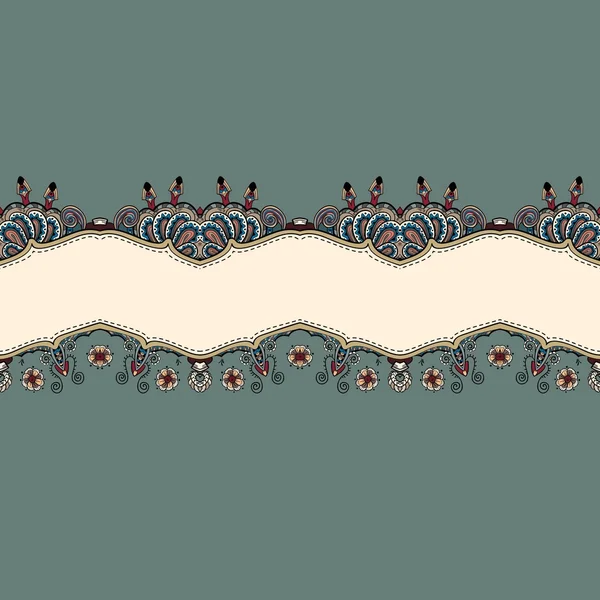 Ornate vintage background — Stock Vector