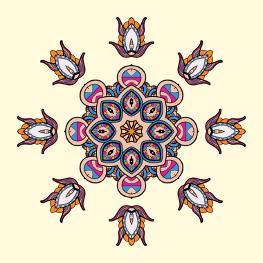 süs geometrik desen yuvarlak daire dantel steampunk süsleme