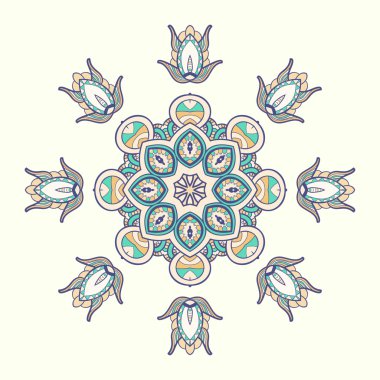 süs geometrik desen yuvarlak daire dantel steampunk süsleme