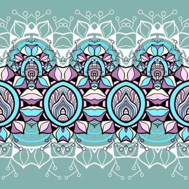 Yatay sorunsuz çiçek arka plan