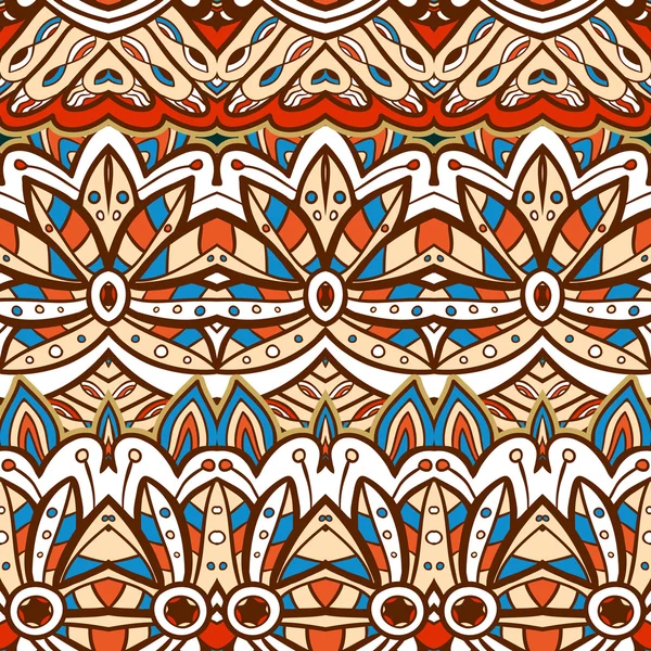 American Indian seamless pattern — Stock Vector