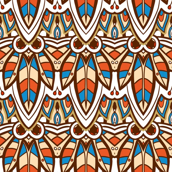 American Indian seamless pattern — Stock Vector