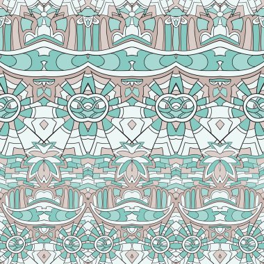 Kusursuz soyut el çizimi desen