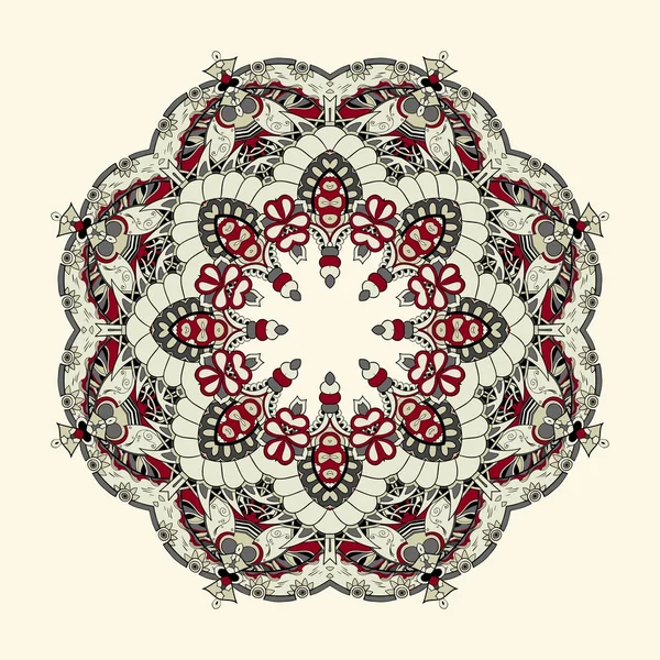 Dekorativa mönster. cirkel. Royaltyfria illustrationer