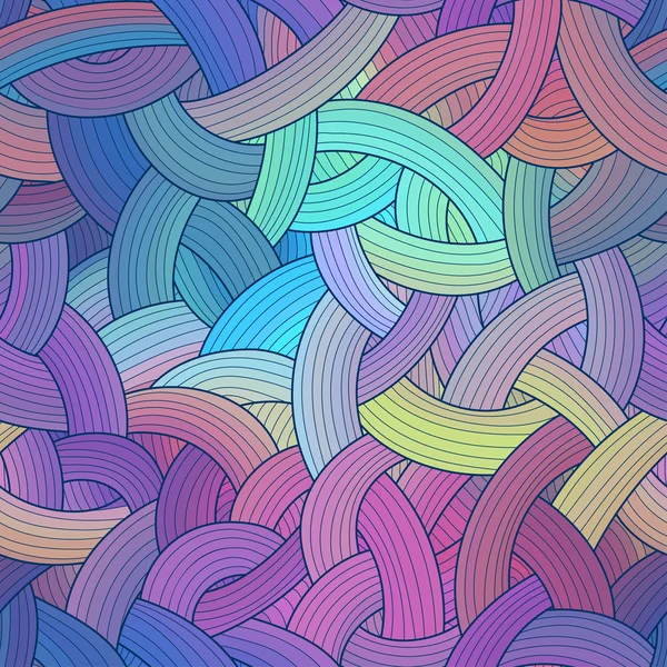 Fond rayures sans couture colorées, arc-en-ciel — Image vectorielle