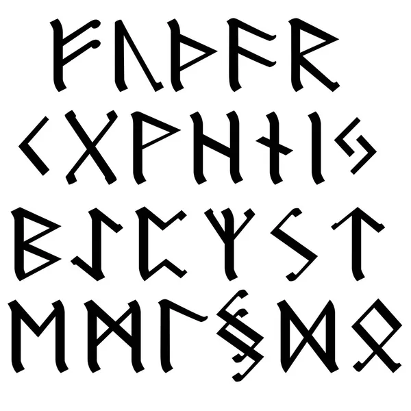 Symboles Runes — Image vectorielle