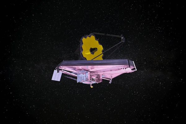 Kosmiczny Teleskop Jamesa Webba — Zdjęcie stockowe
