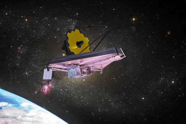 Kosmiczny Teleskop Jamesa Webba — Zdjęcie stockowe