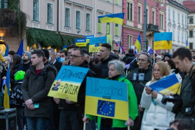 Ukrayna 'yı destekleyen gösteri ve protesto