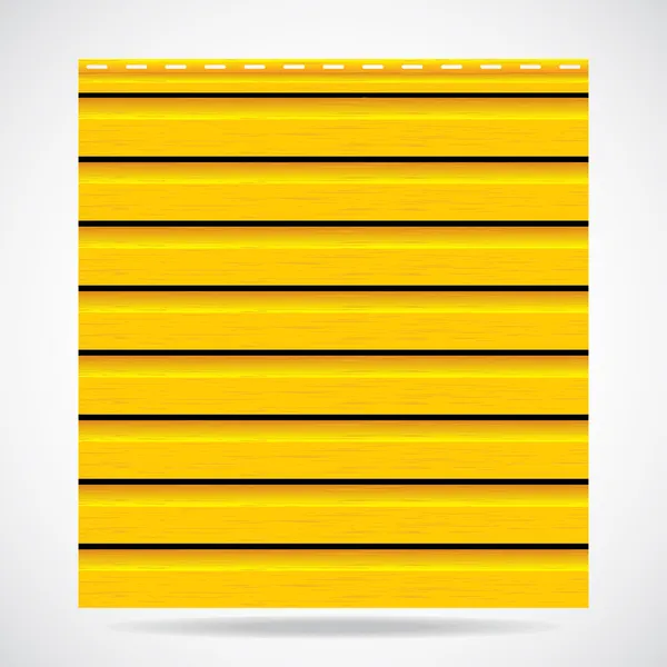 Siding texture panel gold color — Stock Vector