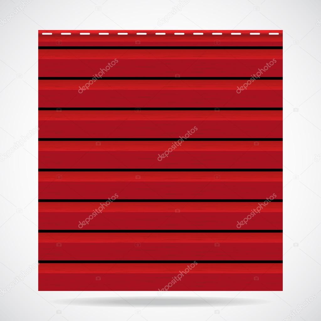Siding texture panel red color