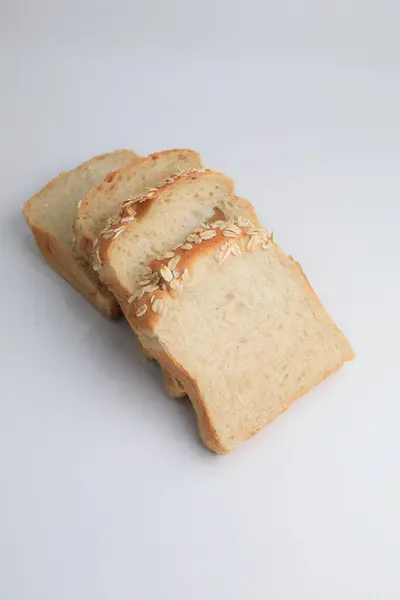 Whole Wheat White Bread Bakery Homemade Bread Small Bakery Natural — Stockfoto