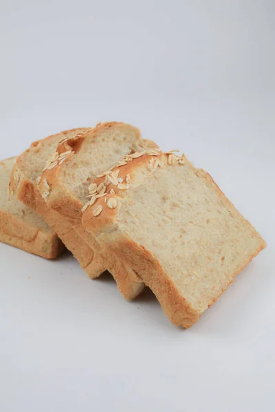 Whole Wheat White Bread Bakery Homemade Bread Small Bakery Natural — Stockfoto