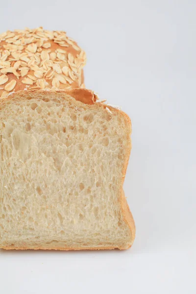 Tam Buğday Ekmeği Fırın Yapımı Ekmek Küçük Fırın Doğal Tarım — Stok fotoğraf