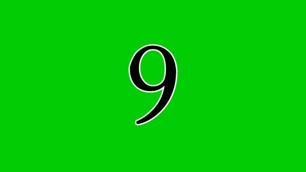 Countdown Cartoon Animation Number Green Screen Background Video — Stock Video © #535766484 Countdown Cartoon Animation Number Green Screen Background Video — Stock Video © #535766484