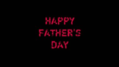 Mutlu Babalar Günü animasyonu