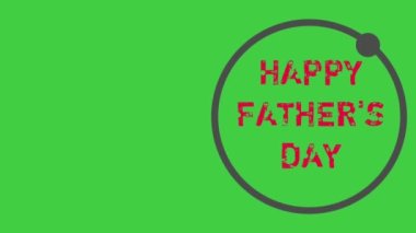 Mutlu Babalar Günü animasyonu