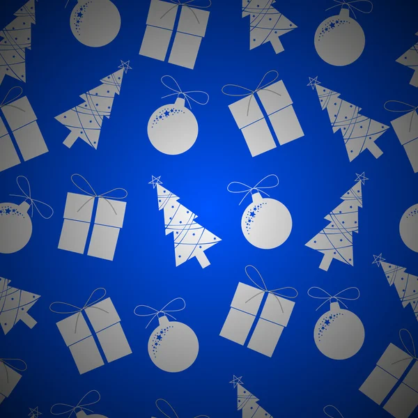 Bezešvá textura vánoční — Stockový vektor