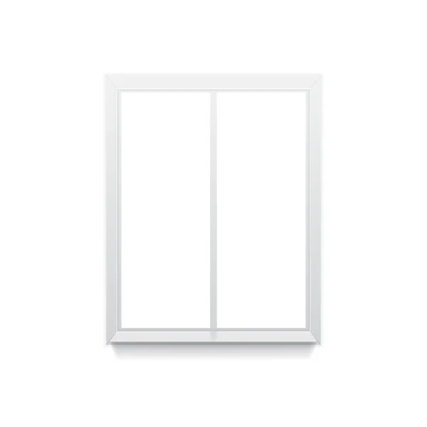 Vector illustration of window isolated on white background — Stock Vector