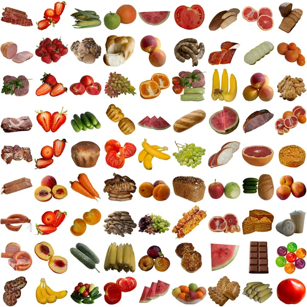 Voedsel collectie. — Stockfoto