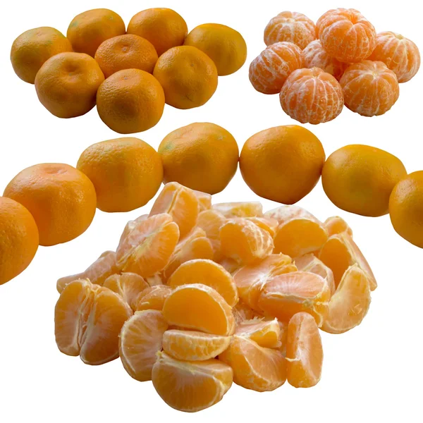 Сладкий спелый мандарин . — стоковое фото