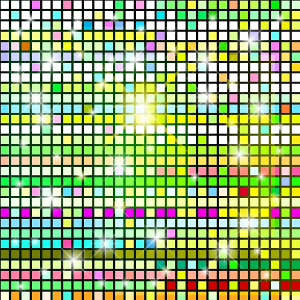 颜色多维数据集的抽象背景. — 图库矢量图片