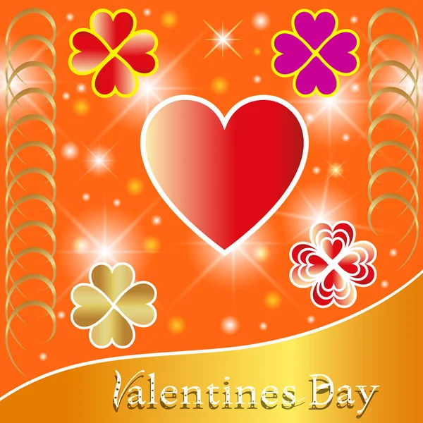 Valentines Backgrounds. — Stock Vector