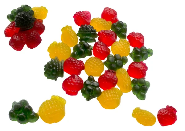 Tasty sweet fruit jelly. — Stock Photo, Image