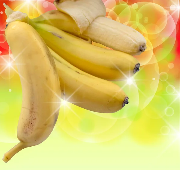 Banaan smakelijk tropische. — Stockfoto