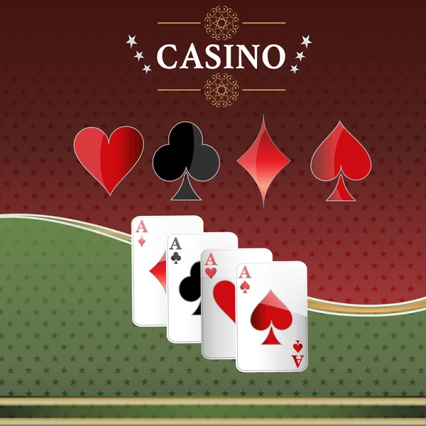 Casino spil . – Stock-vektor