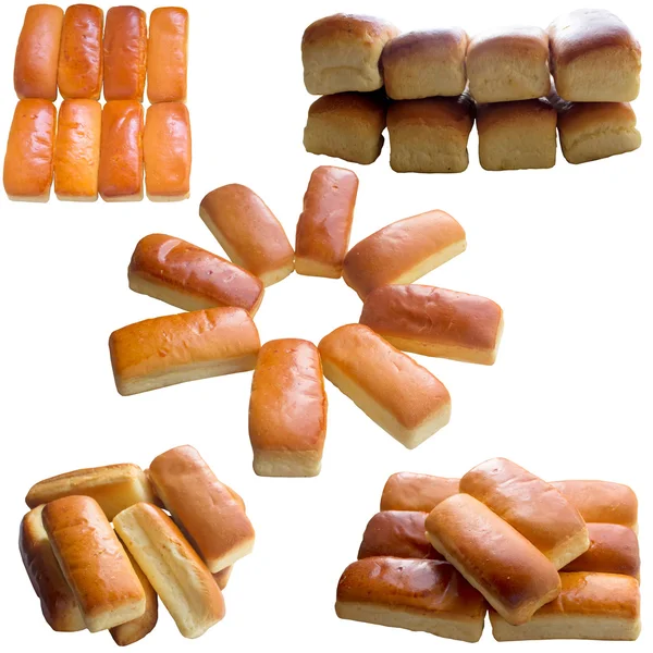 Assortiment gebakken brood. — Stockfoto