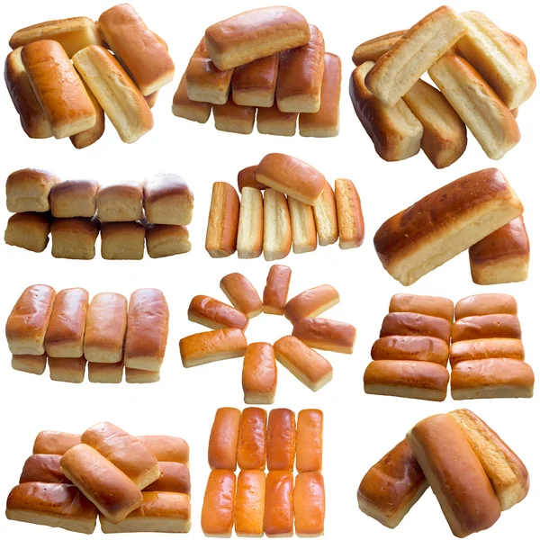 Assortiment gebakken brood. — Stockfoto