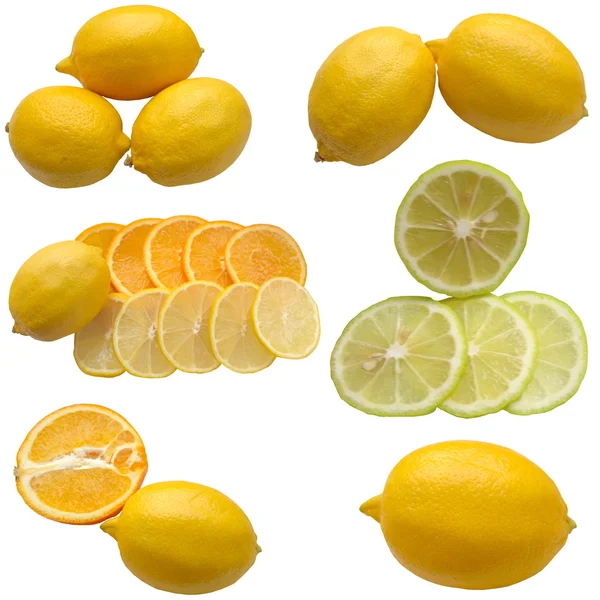 Лимоны и апельсины . — стоковое фото