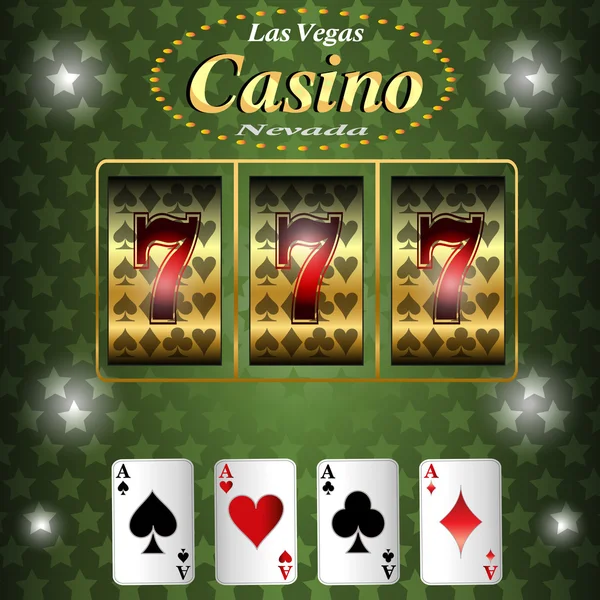 Jogo de casino . — Vetor de Stock