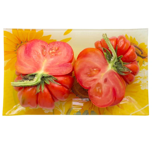 Спелые помидоры . — стоковое фото