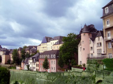 Panoramatic view of the Luxembourg