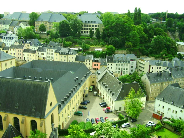 Panoramatic view of the Luxembourg — Stok fotoğraf