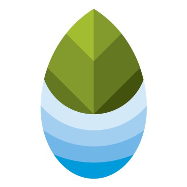 Eko logo vektör