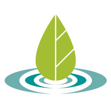 Eko logo vektör
