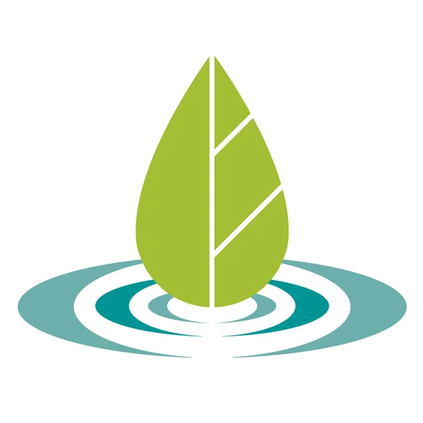 Vector logo de eco — Archivo Imágenes Vectoriales