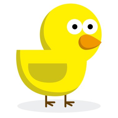 sevimli çizgi hatun beyaz zemin üzerine izole