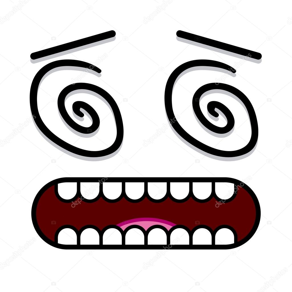 A Vector Cute Cartoon White Dizzy Face Stock Vector Image by ©Aratehortua #42431781 A Vector Cute Cartoon White Dizzy Face Stock Vector Image by ©Aratehortua #42431781