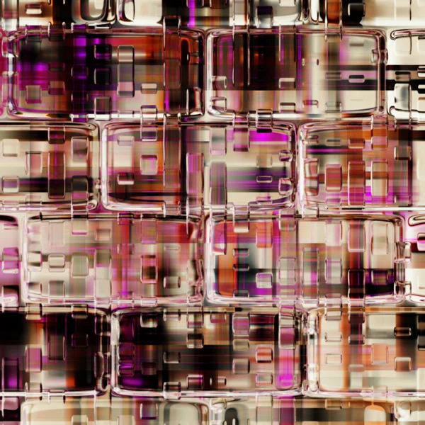 Maravilloso patrón de vidrio ilustrado abstracto —  Fotos de Stock