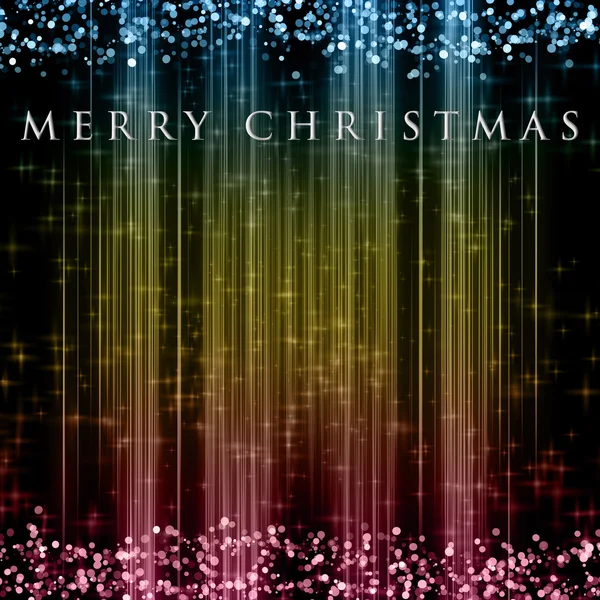 Design de Natal fantástico com estrelas brilhantes — Fotografia de Stock